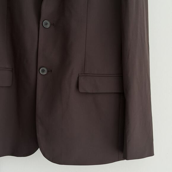 Rhone Commuter Blazer Mens Large Brown Slim Fit Sport Coat Performance Flex Knit - Picture 4 of 11